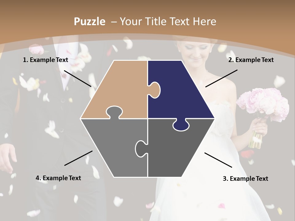 Adult Wedding Sunny PowerPoint Template