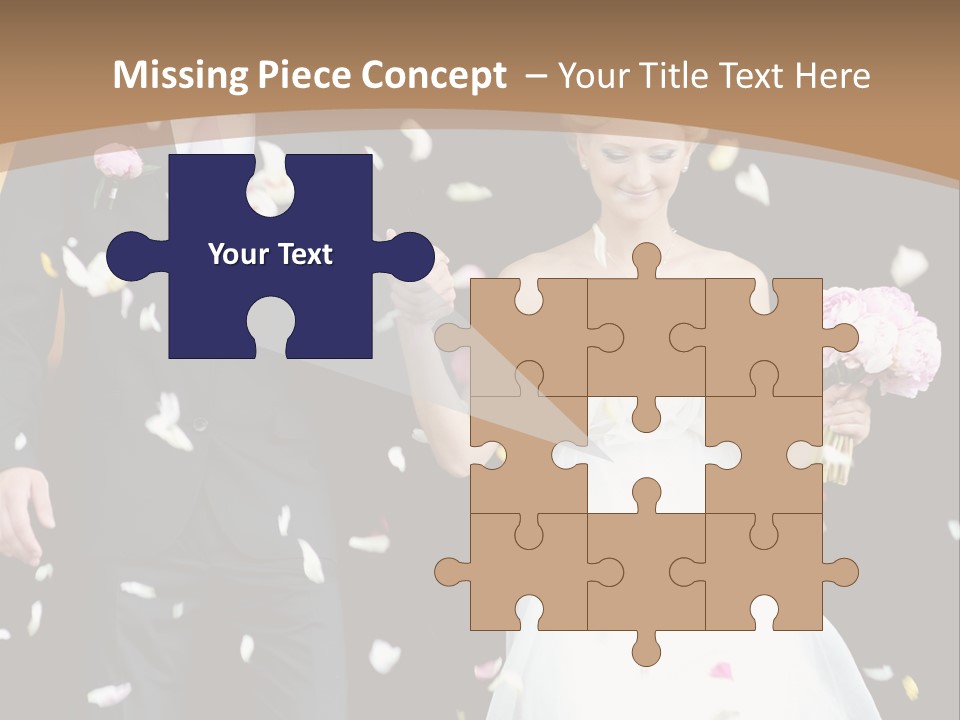 Adult Wedding Sunny PowerPoint Template