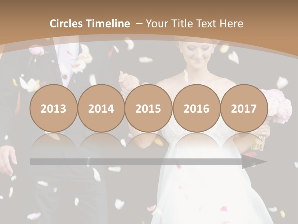 Adult Wedding Sunny PowerPoint Template