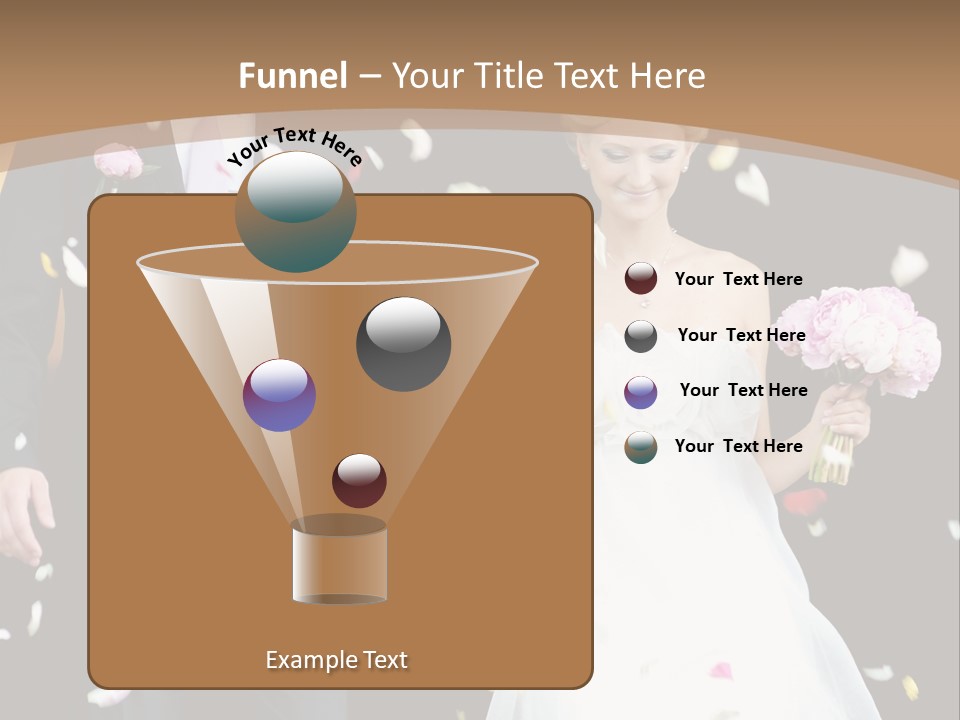 Adult Wedding Sunny PowerPoint Template