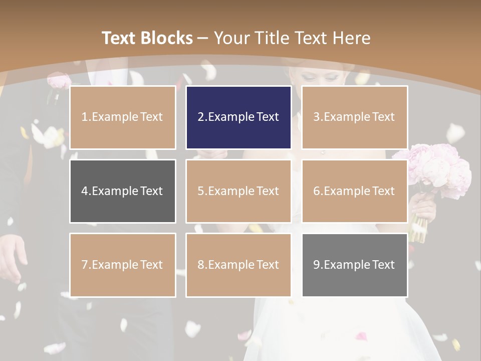 Adult Wedding Sunny PowerPoint Template