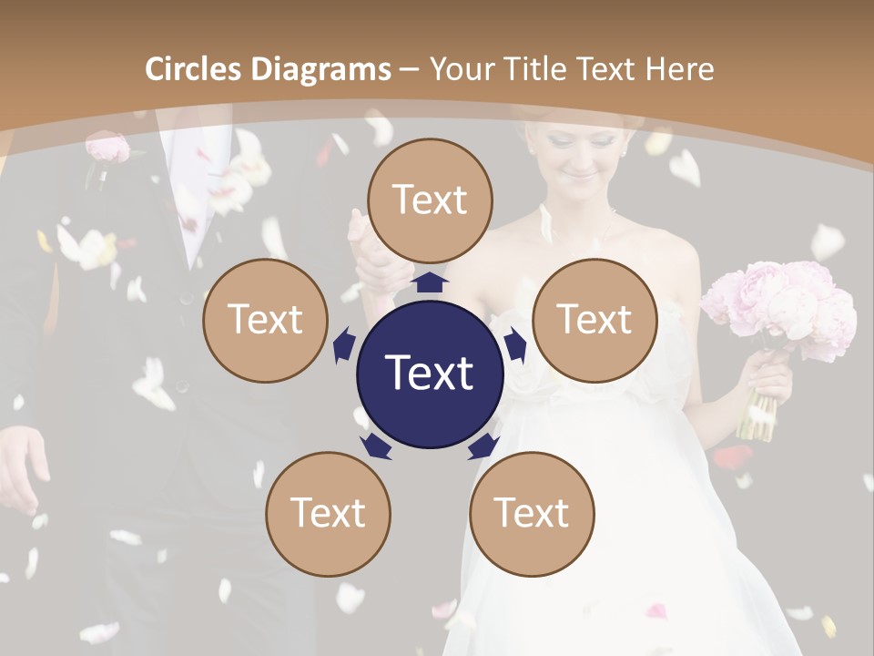 Adult Wedding Sunny PowerPoint Template