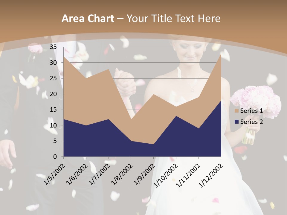 Adult Wedding Sunny PowerPoint Template