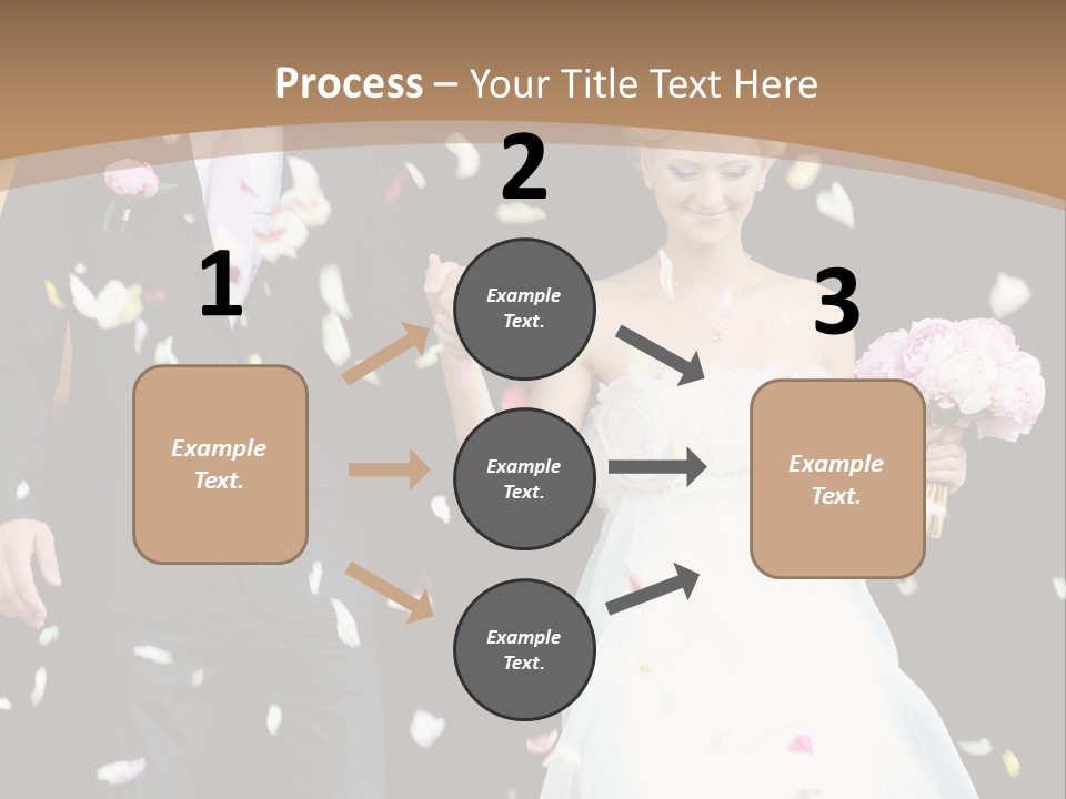 Adult Wedding Sunny PowerPoint Template