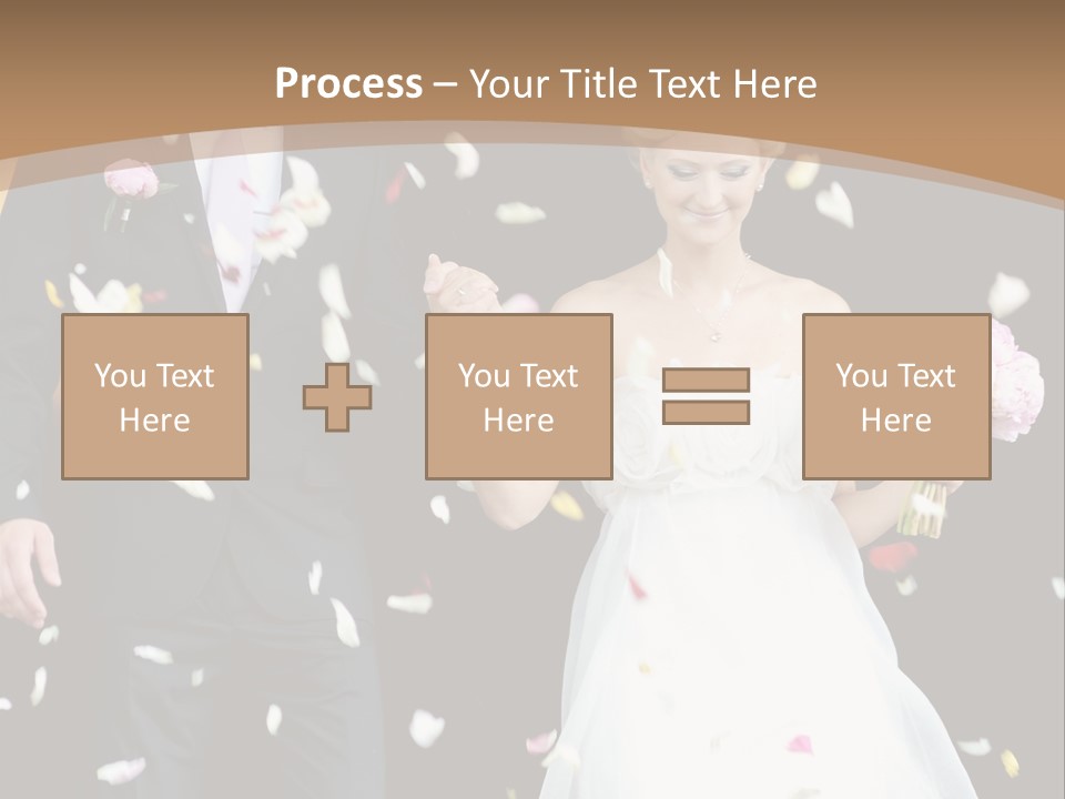 Adult Wedding Sunny PowerPoint Template