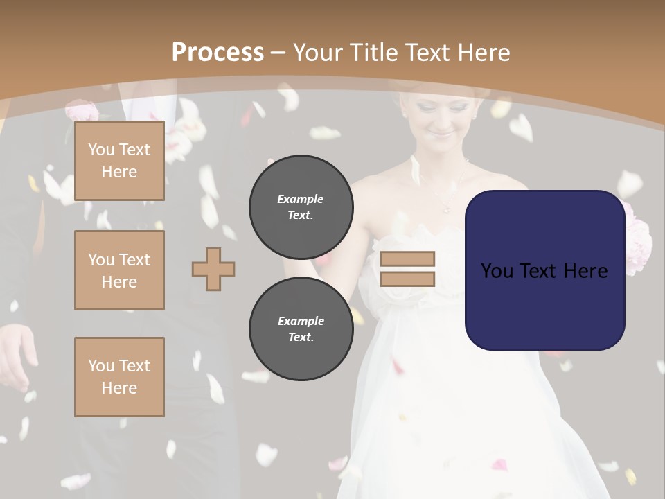 Adult Wedding Sunny PowerPoint Template