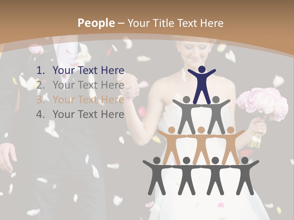 Adult Wedding Sunny PowerPoint Template