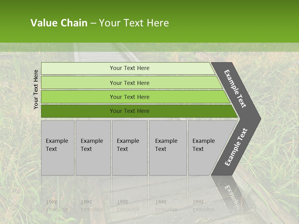 Autumn Bush Green PowerPoint Template