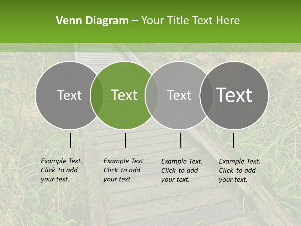 Autumn Bush Green PowerPoint Template