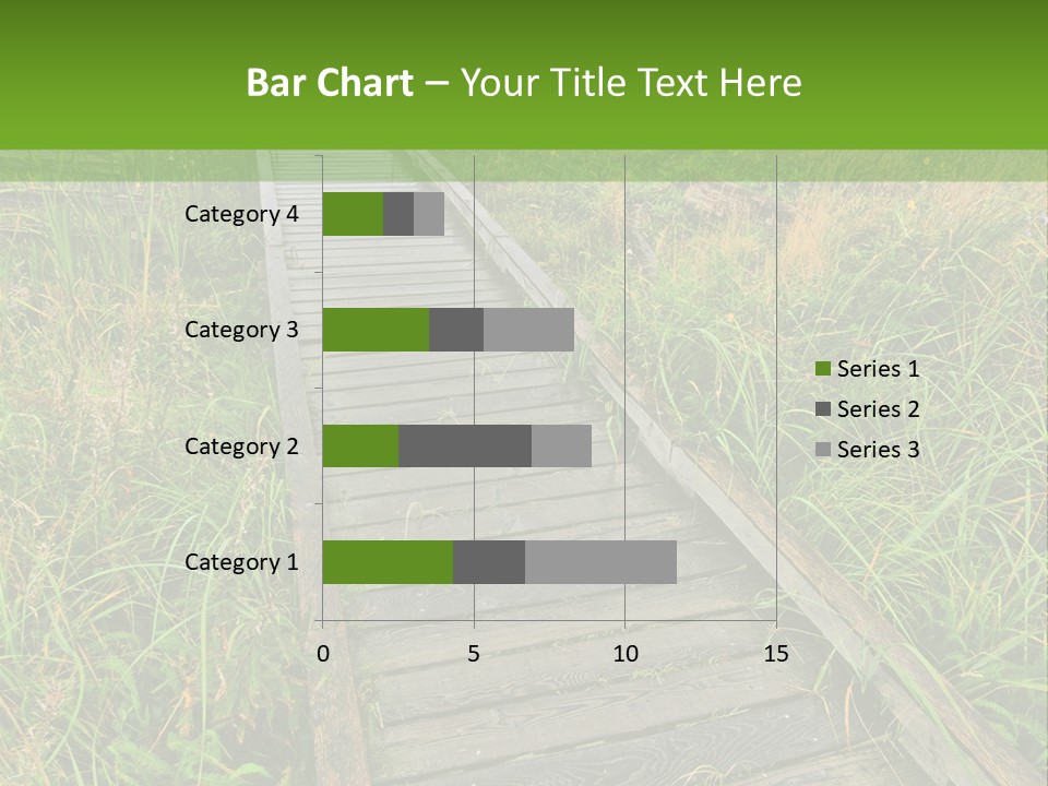 Autumn Bush Green PowerPoint Template