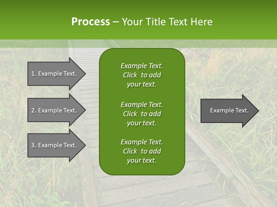 Autumn Bush Green PowerPoint Template