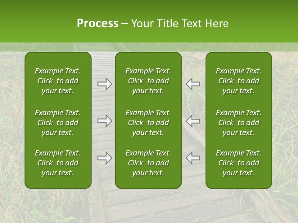 Autumn Bush Green PowerPoint Template