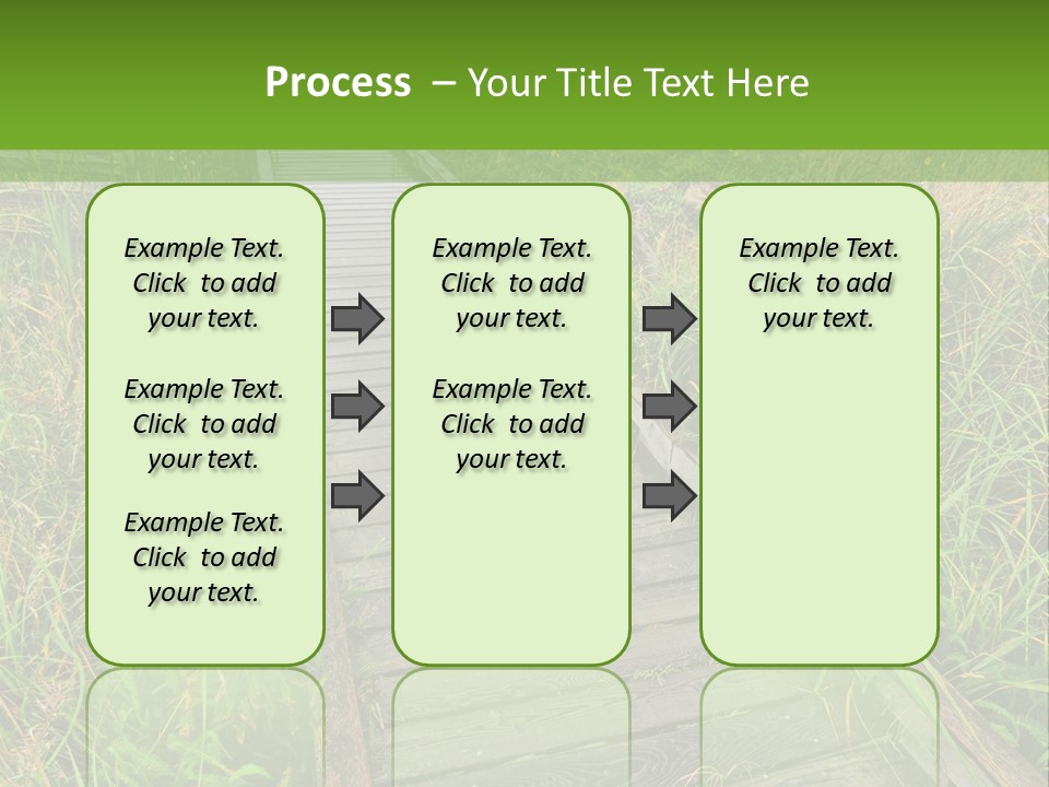 Autumn Bush Green PowerPoint Template