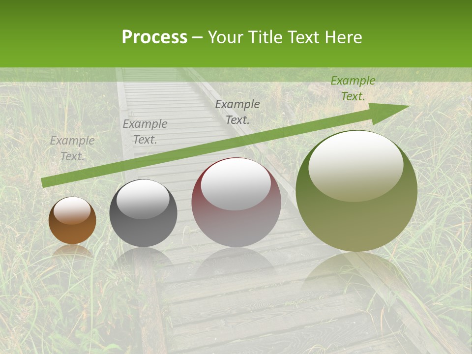 Autumn Bush Green PowerPoint Template