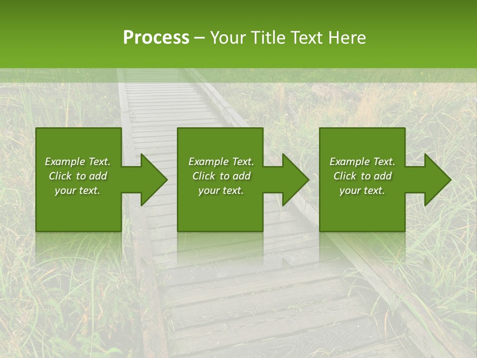 Autumn Bush Green PowerPoint Template