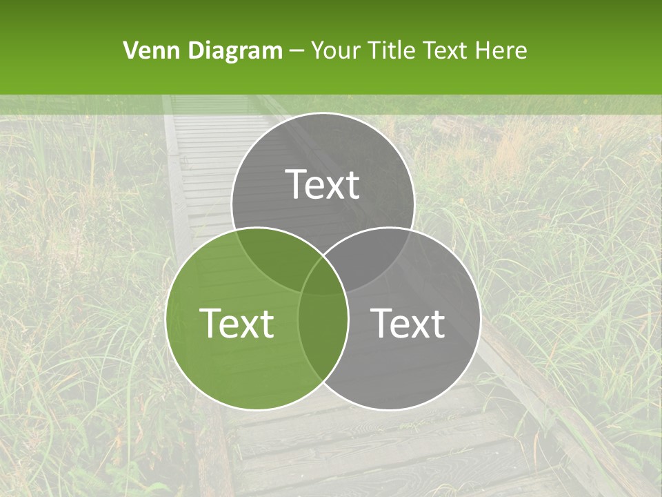 Autumn Bush Green PowerPoint Template