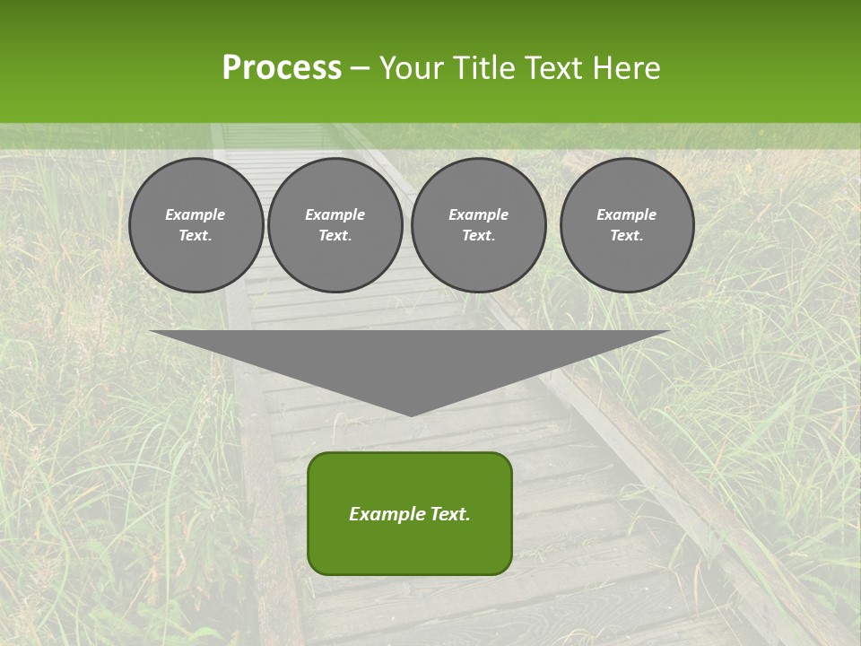 Autumn Bush Green PowerPoint Template