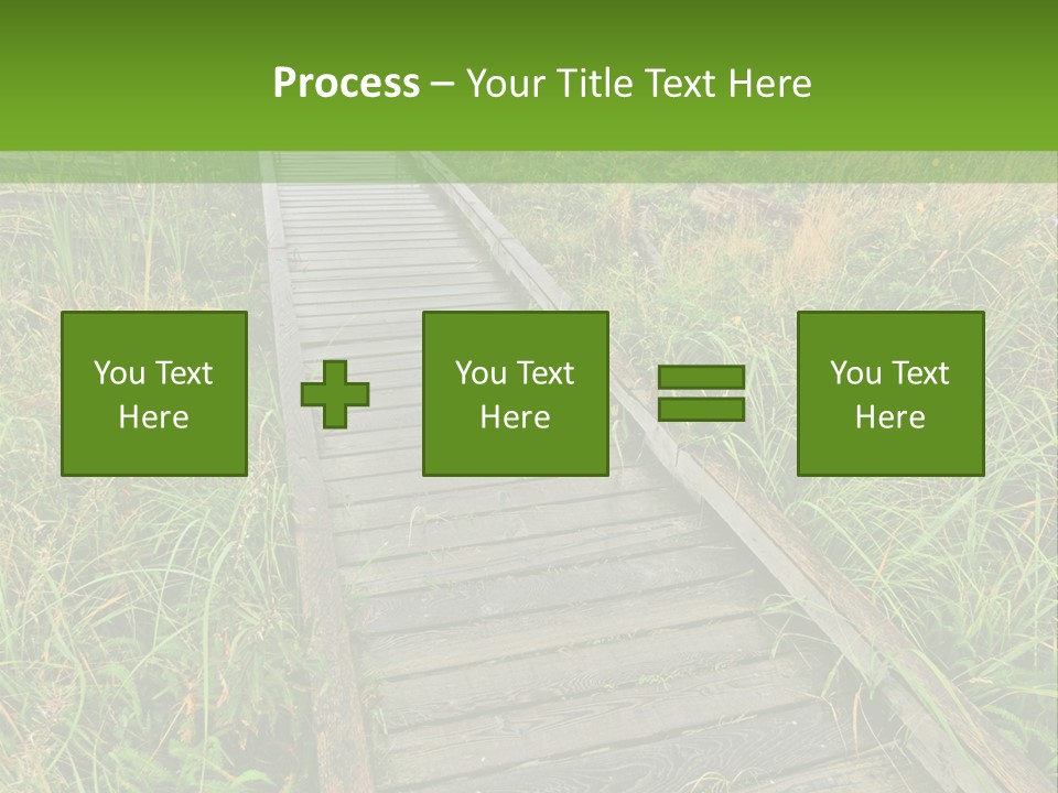 Autumn Bush Green PowerPoint Template
