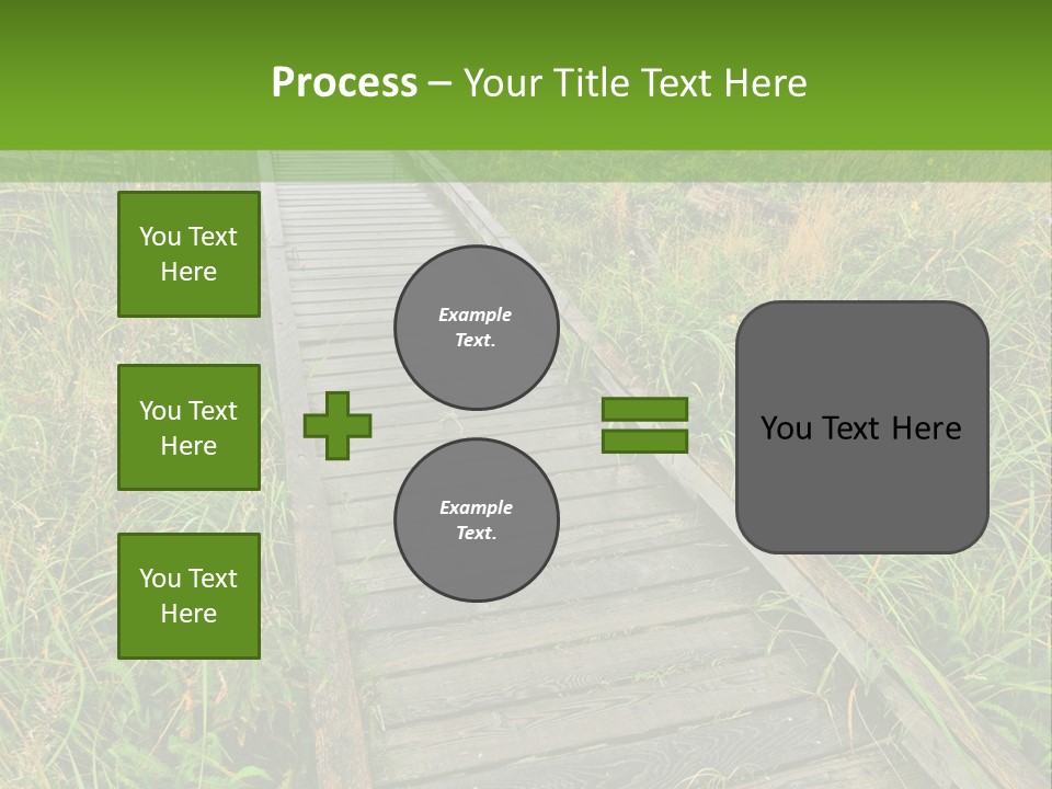 Autumn Bush Green PowerPoint Template