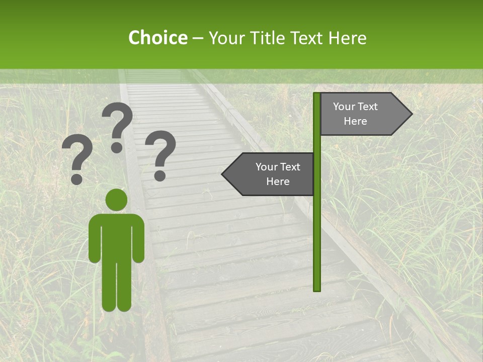 Autumn Bush Green PowerPoint Template