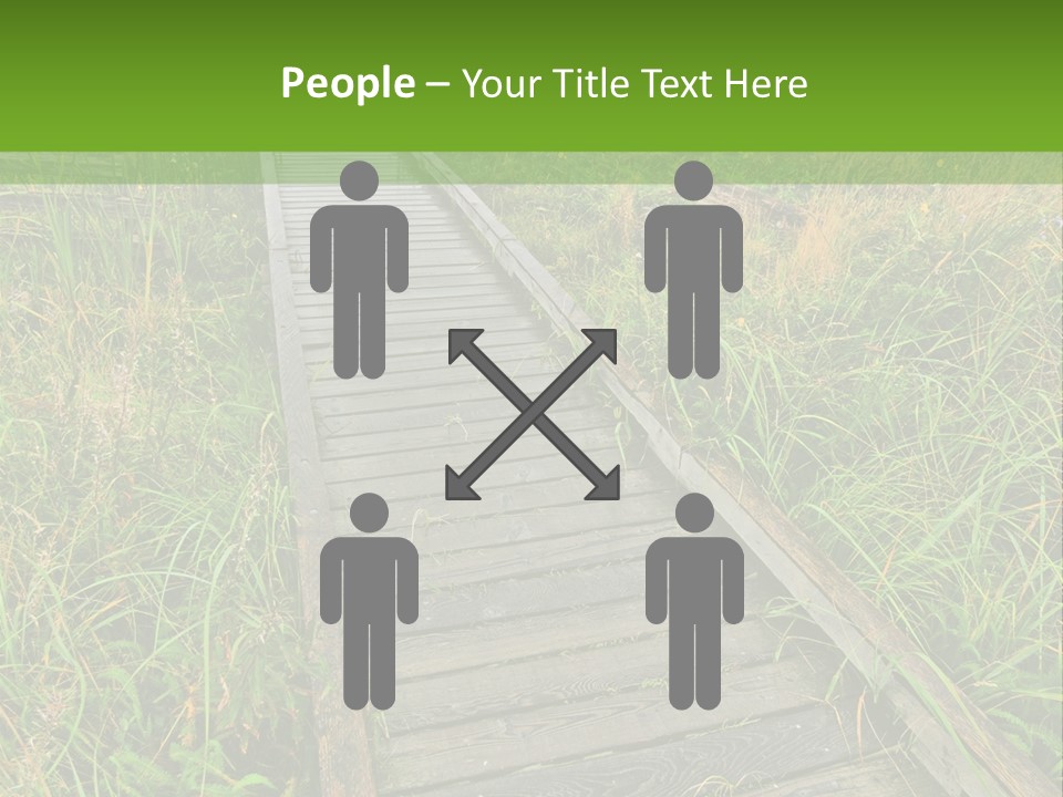 Autumn Bush Green PowerPoint Template