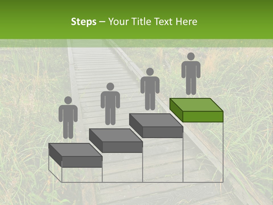 Autumn Bush Green PowerPoint Template