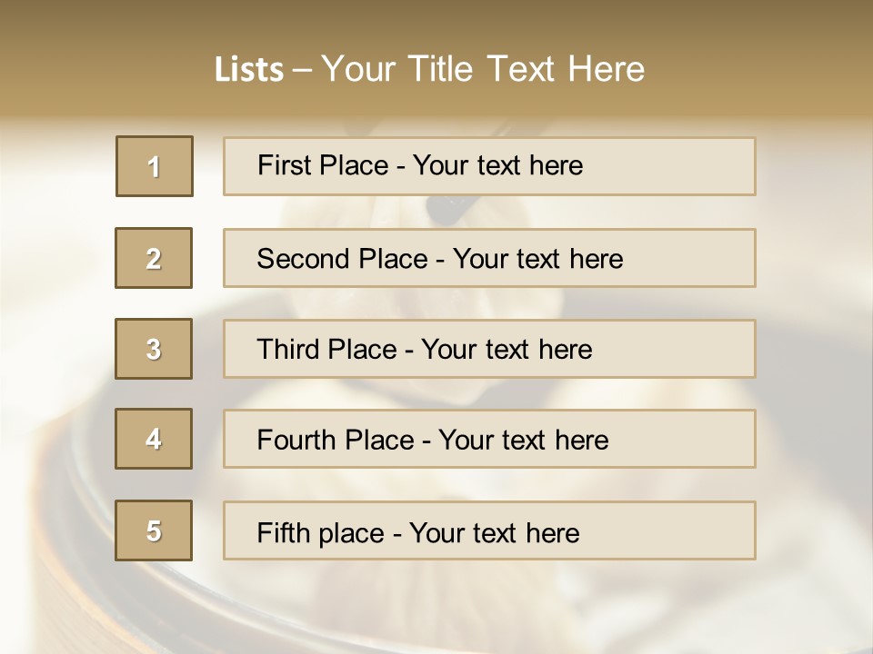 Sum Asia Steamer PowerPoint Template