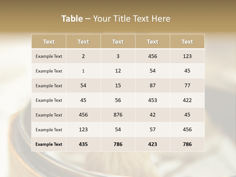 Sum Asia Steamer PowerPoint Template