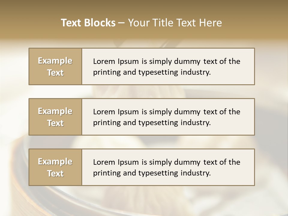 Sum Asia Steamer PowerPoint Template