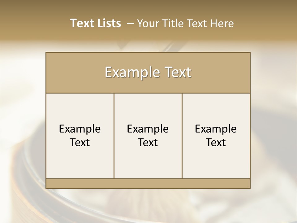 Sum Asia Steamer PowerPoint Template