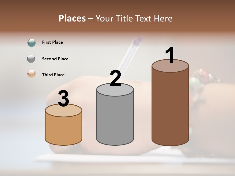 Test Jewellery Smiling PowerPoint Template