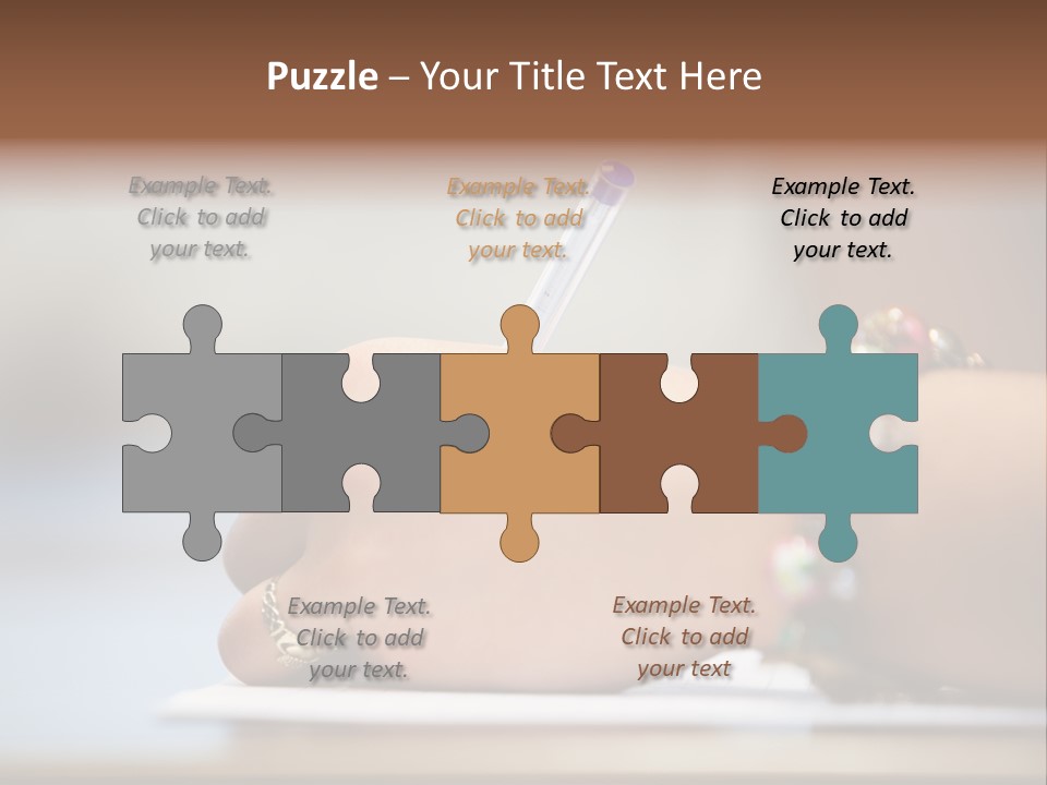 Test Jewellery Smiling PowerPoint Template