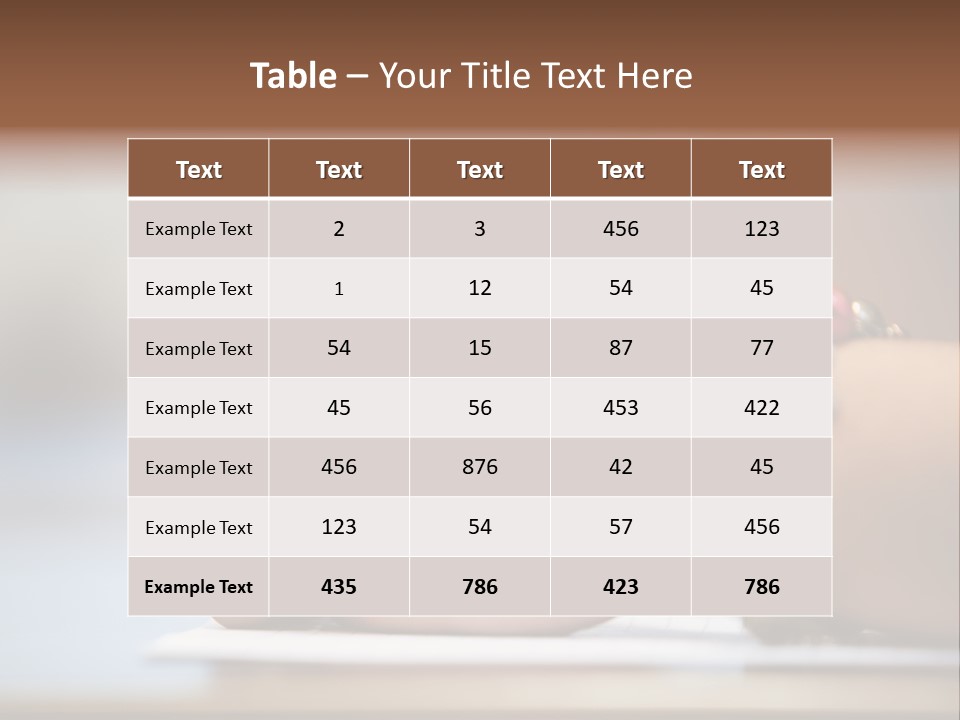 Test Jewellery Smiling PowerPoint Template