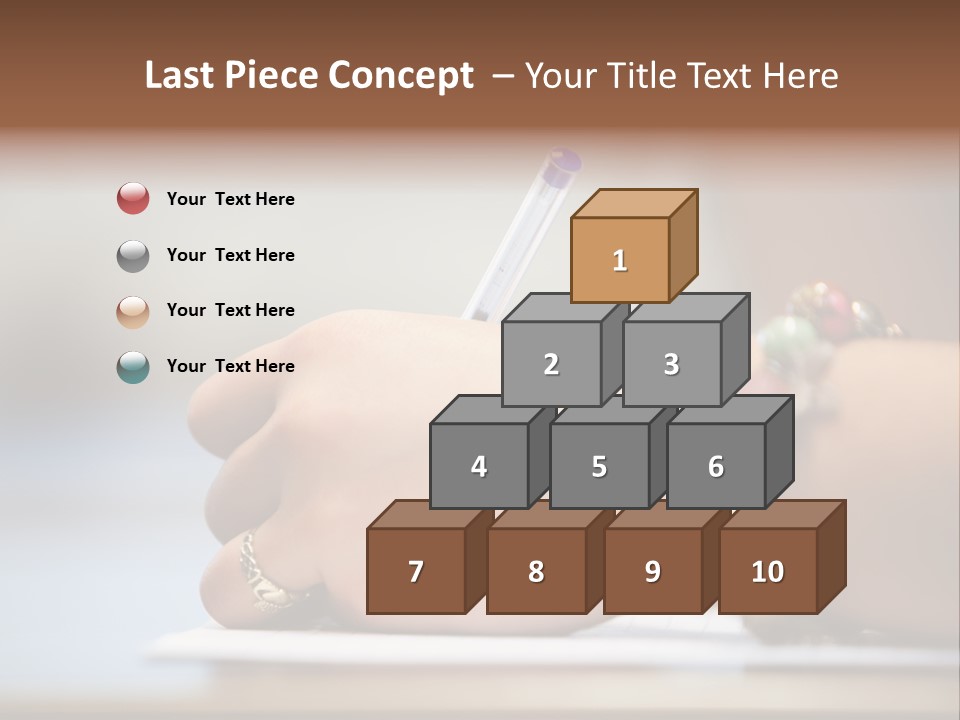 Test Jewellery Smiling PowerPoint Template