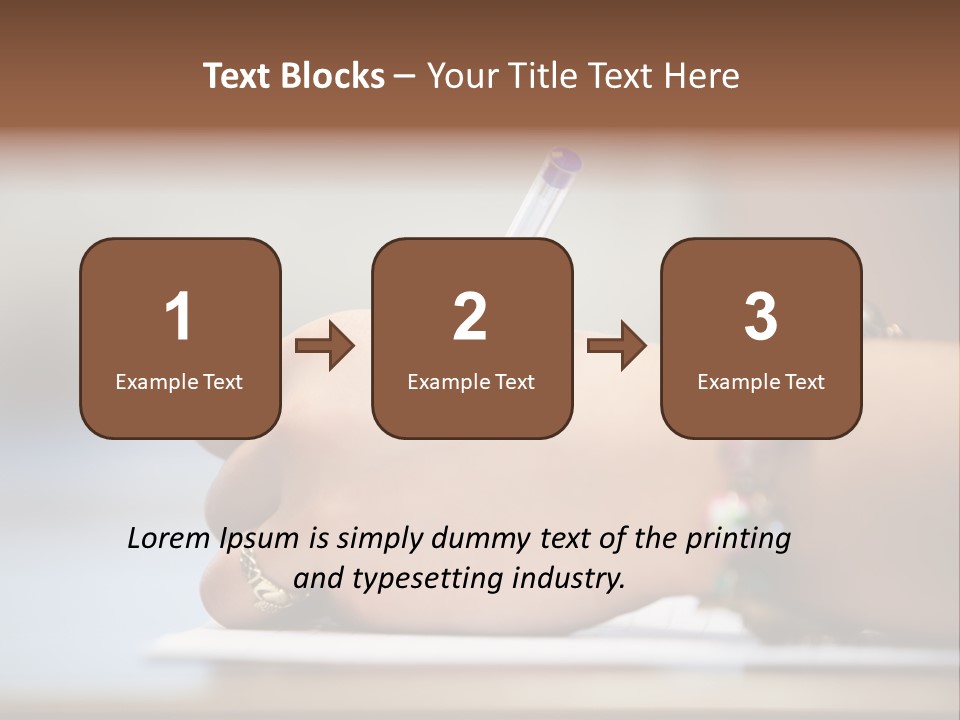 Test Jewellery Smiling PowerPoint Template