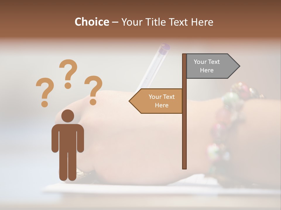 Test Jewellery Smiling PowerPoint Template