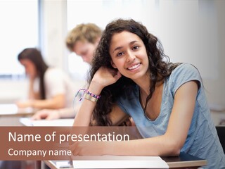 Attention Presentation Classroom PowerPoint Template