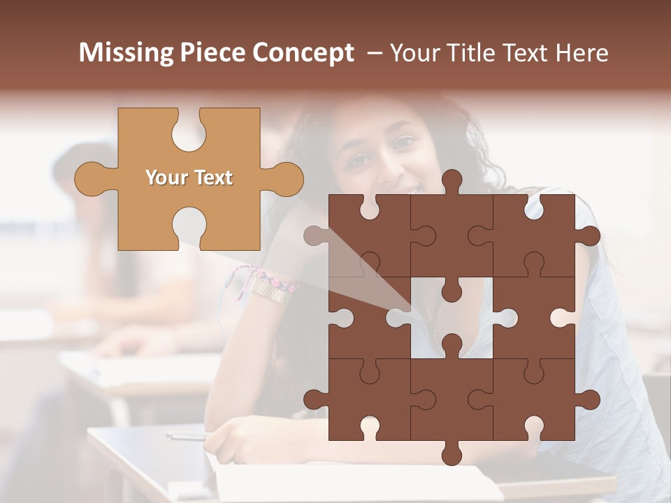 Attention Presentation Classroom PowerPoint Template