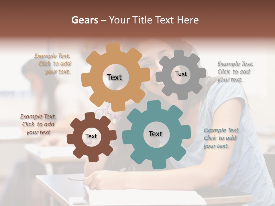 Attention Presentation Classroom PowerPoint Template