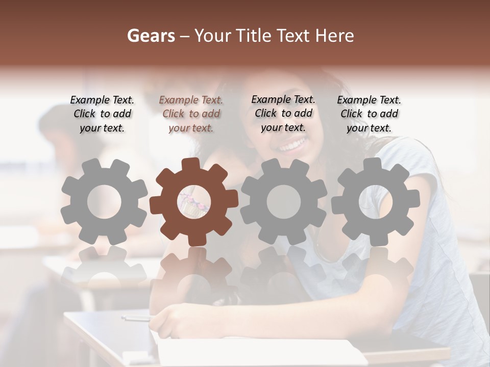 Attention Presentation Classroom PowerPoint Template