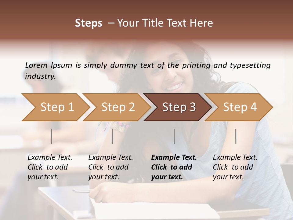 Attention Presentation Classroom PowerPoint Template