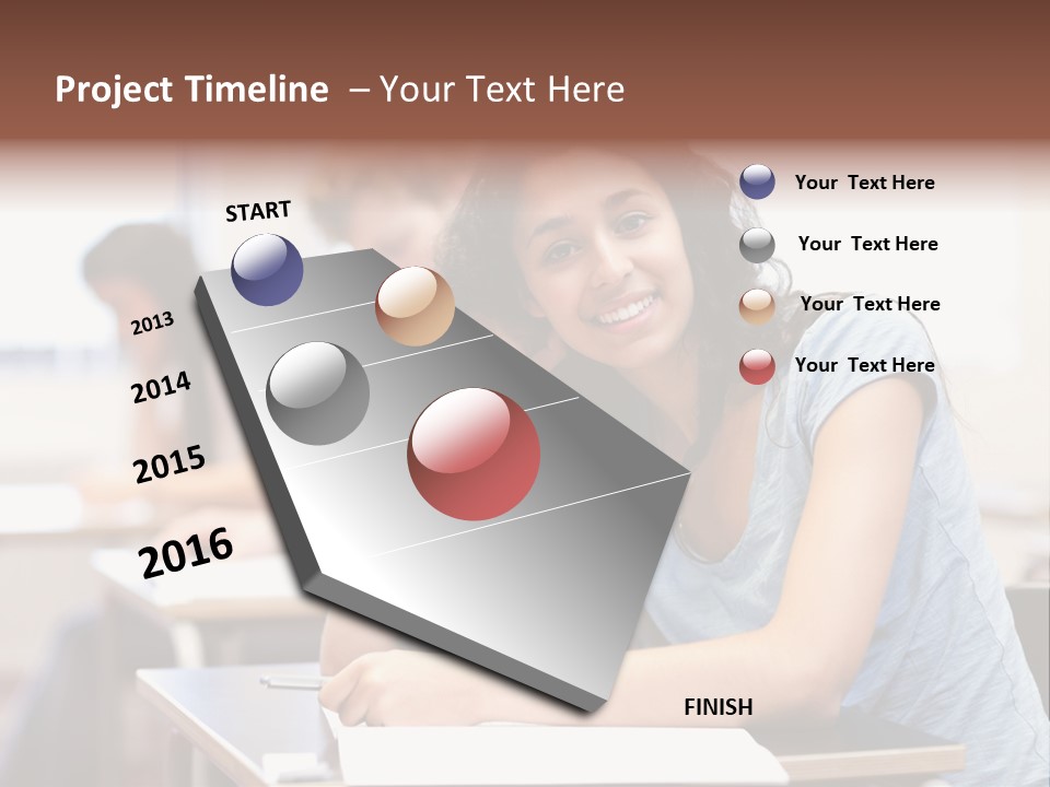 Attention Presentation Classroom PowerPoint Template