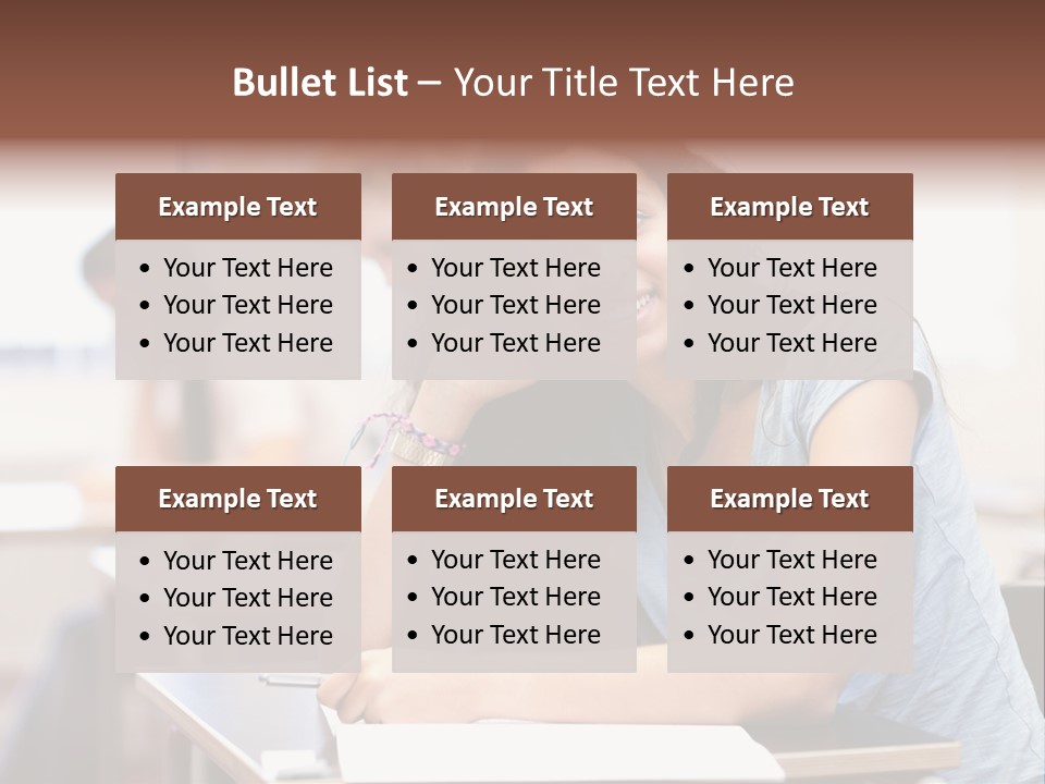 Attention Presentation Classroom PowerPoint Template