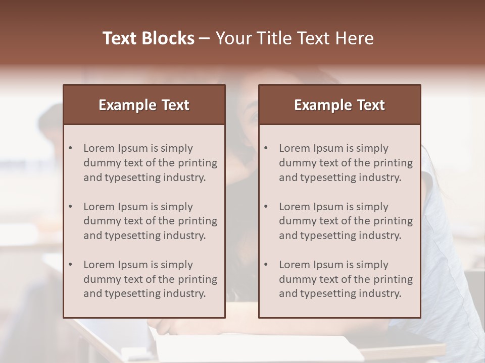 Attention Presentation Classroom PowerPoint Template