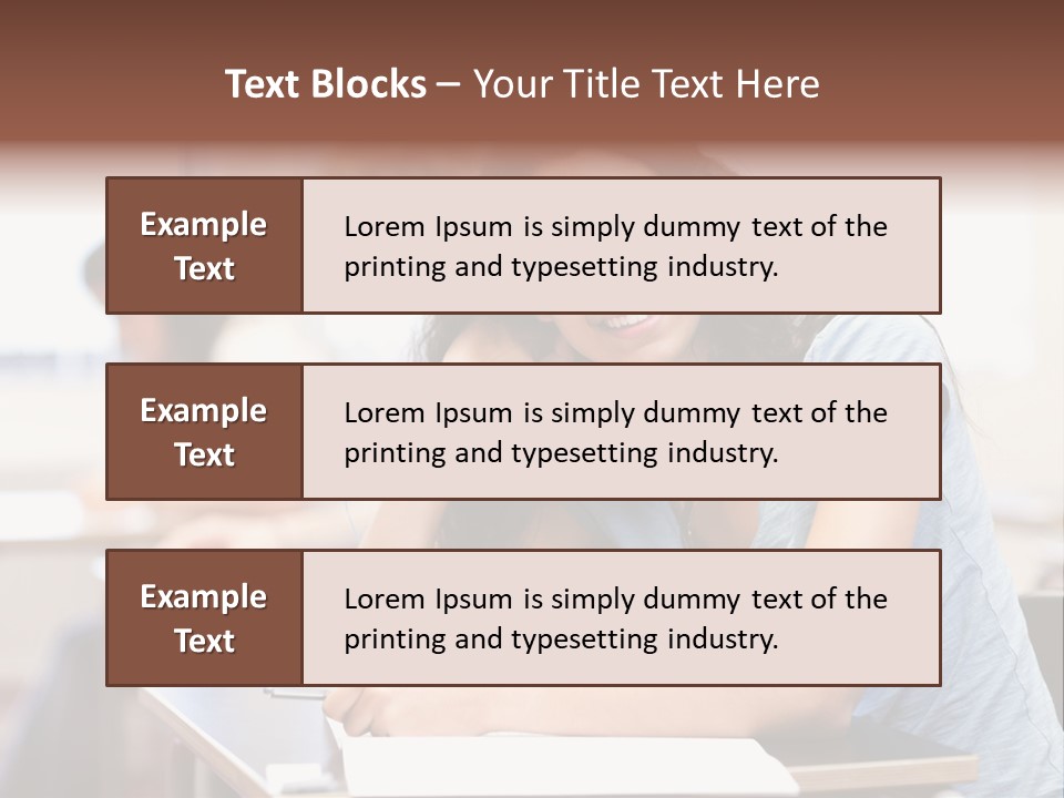 Attention Presentation Classroom PowerPoint Template