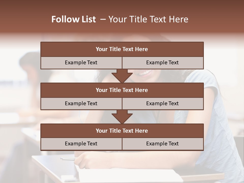 Attention Presentation Classroom PowerPoint Template