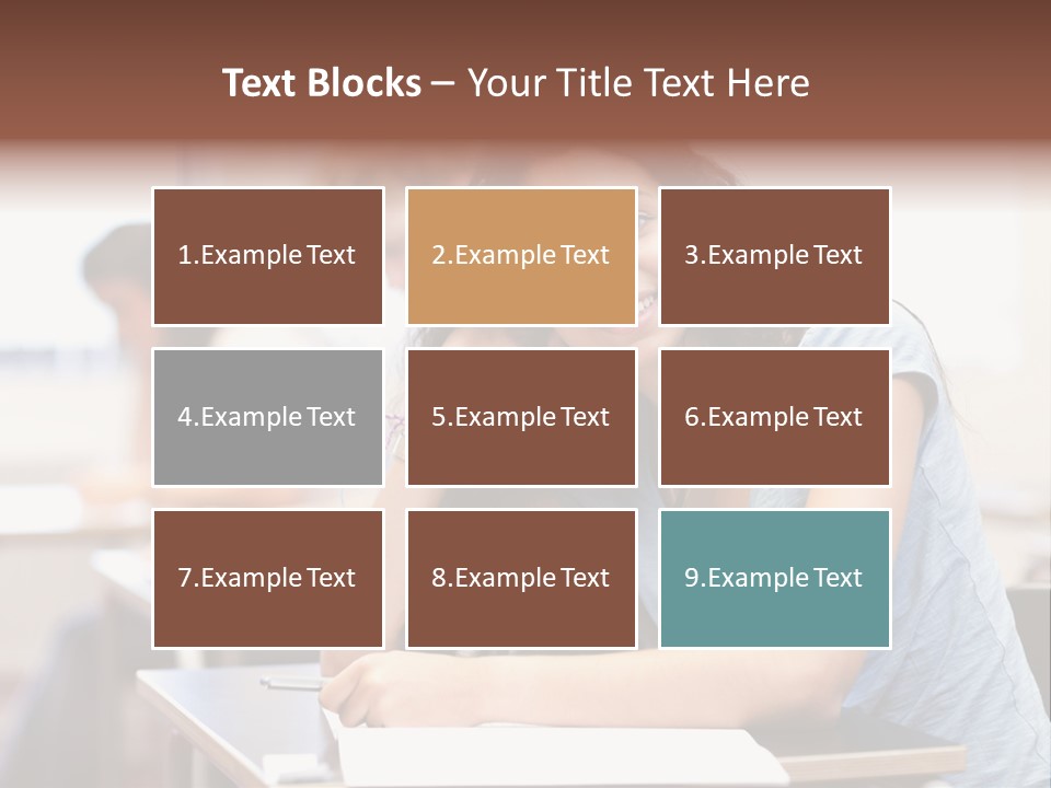 Attention Presentation Classroom PowerPoint Template