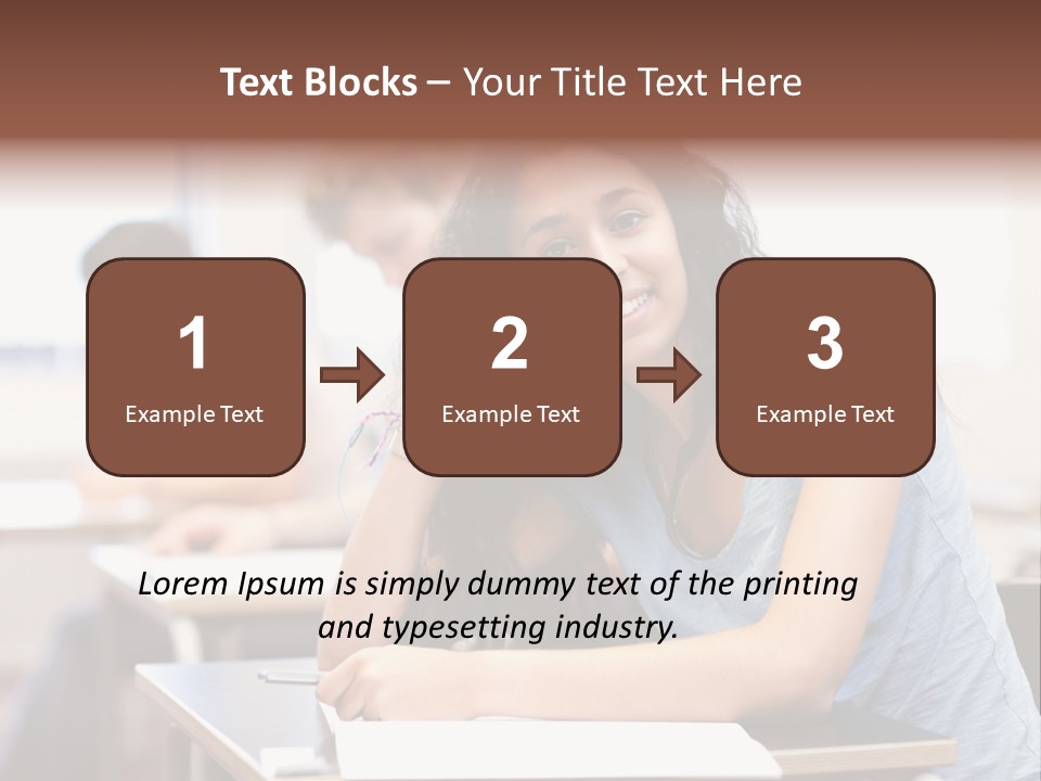 Attention Presentation Classroom PowerPoint Template