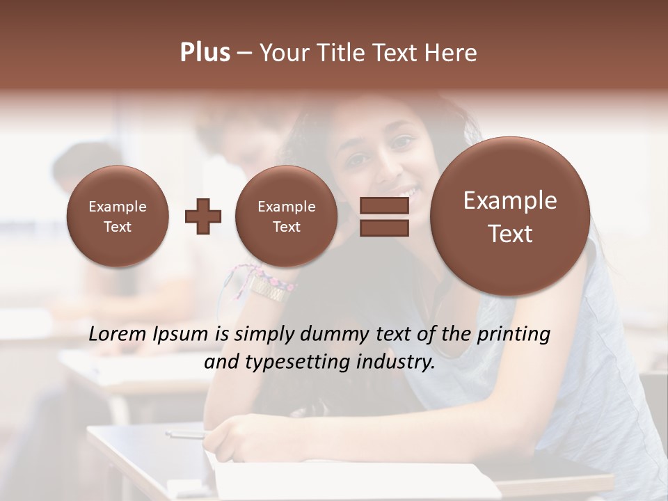 Attention Presentation Classroom PowerPoint Template
