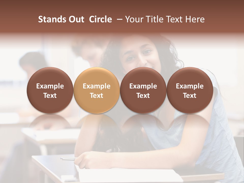 Attention Presentation Classroom PowerPoint Template